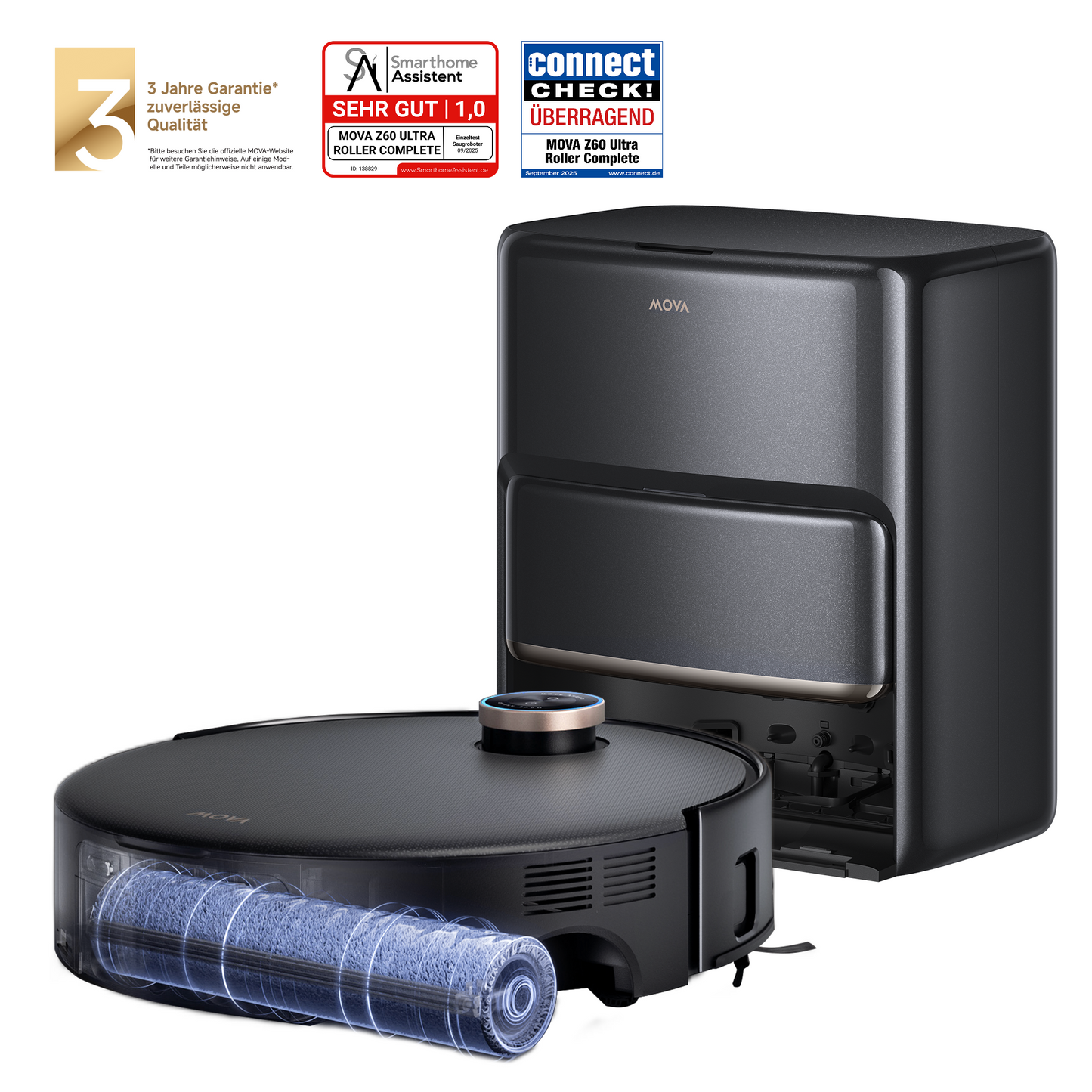 MOVA Z60 Ultra Roller Complete + S4 Detect