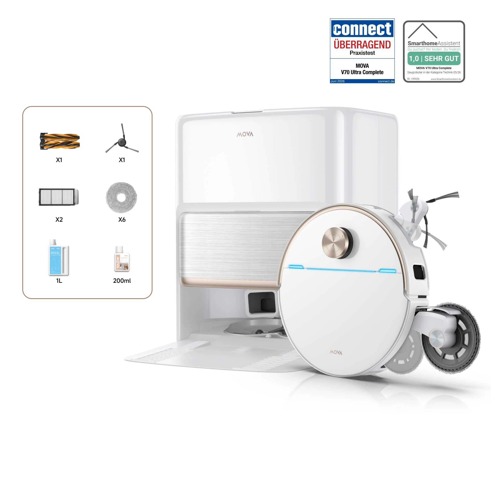 MOVA V70 Ultra Complete Saugroboter