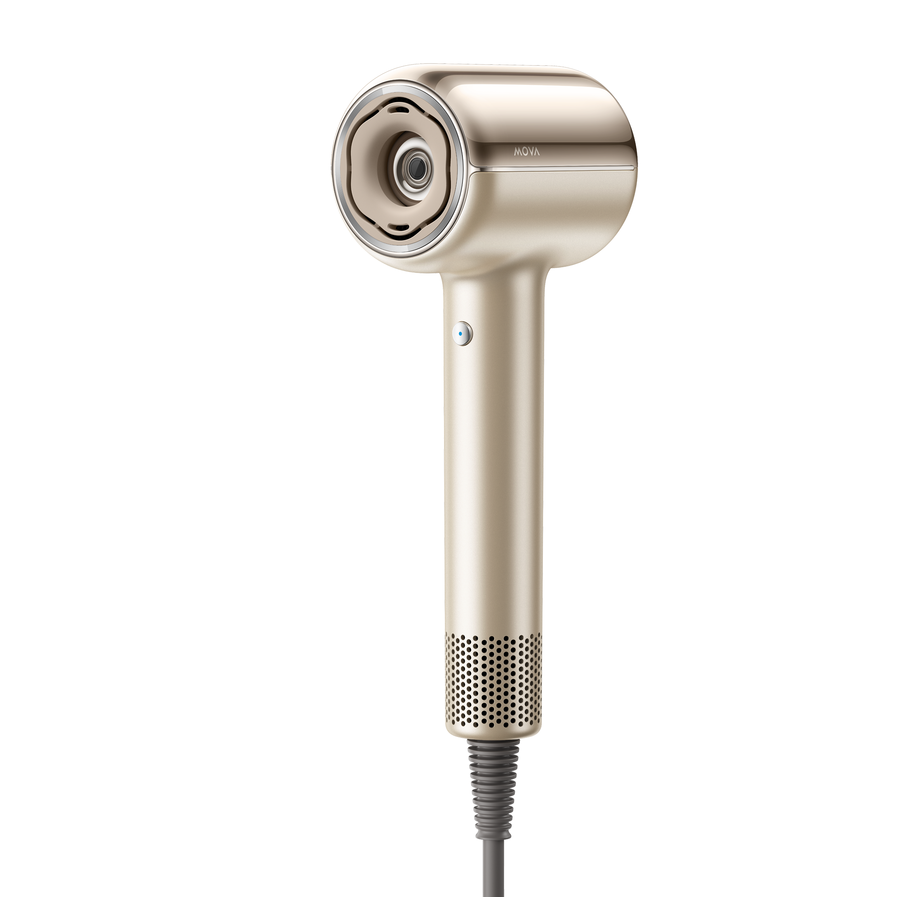mova shine 20 gold ionen-haartrockner für glanz und haarschutz