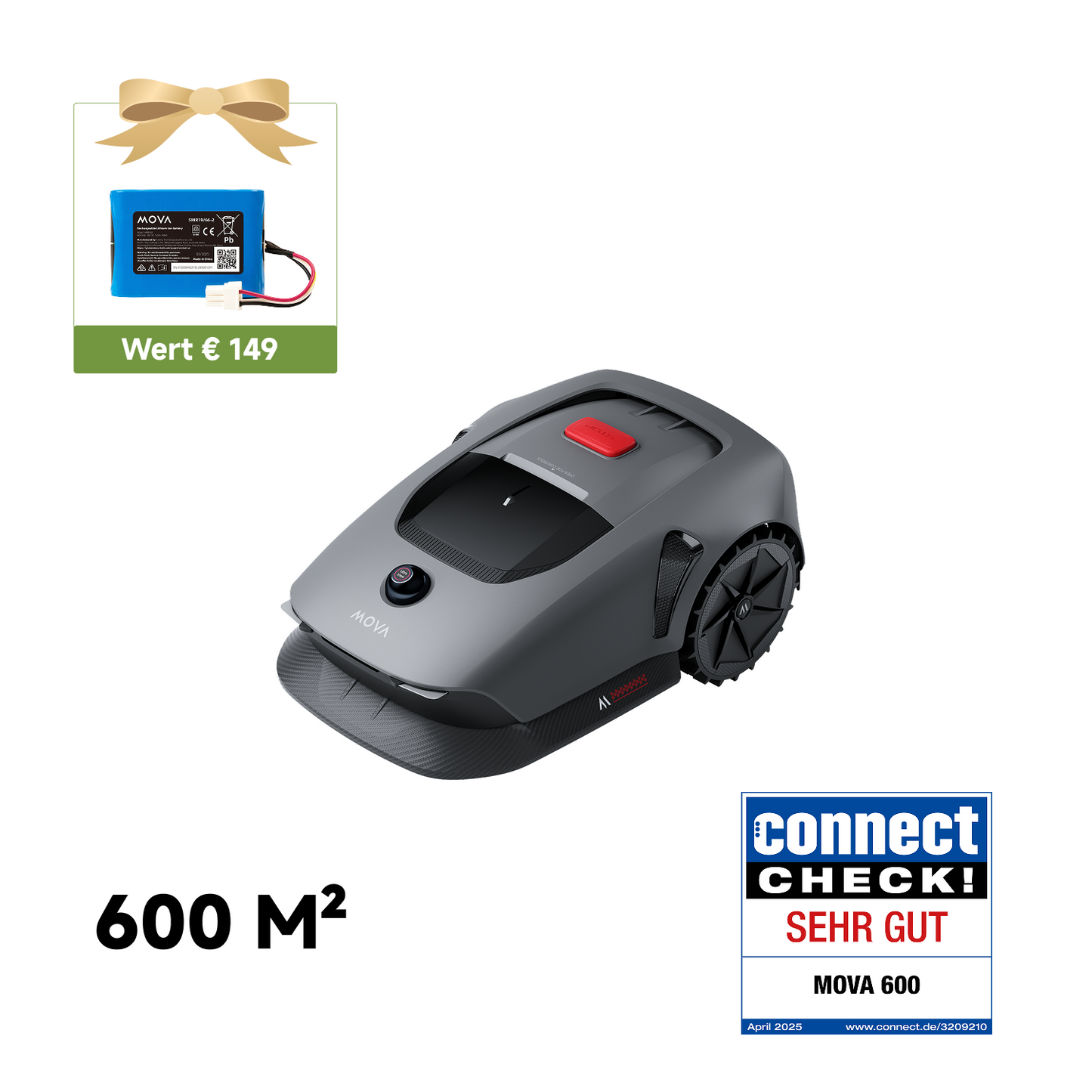 MOVA 1000 und MOVA 600 Mähroboter