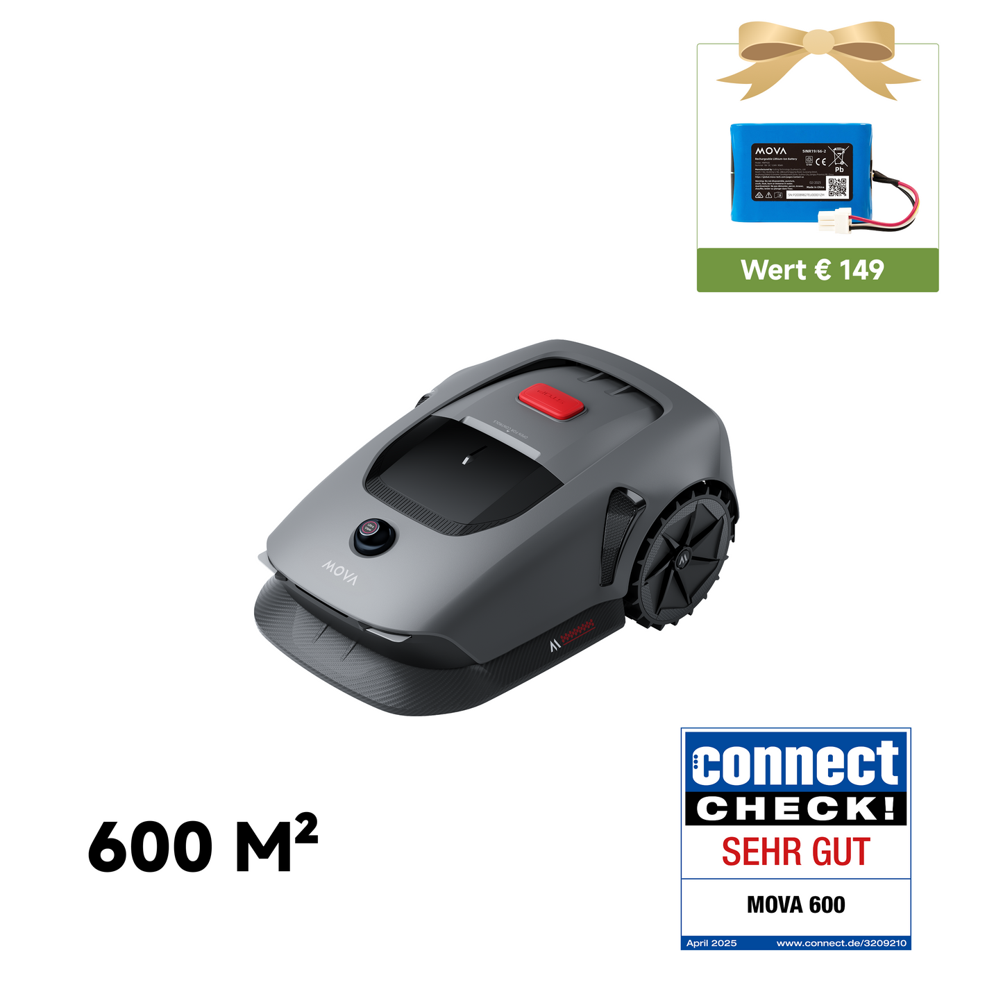 MOVA 1000 und MOVA 600 Mähroboter