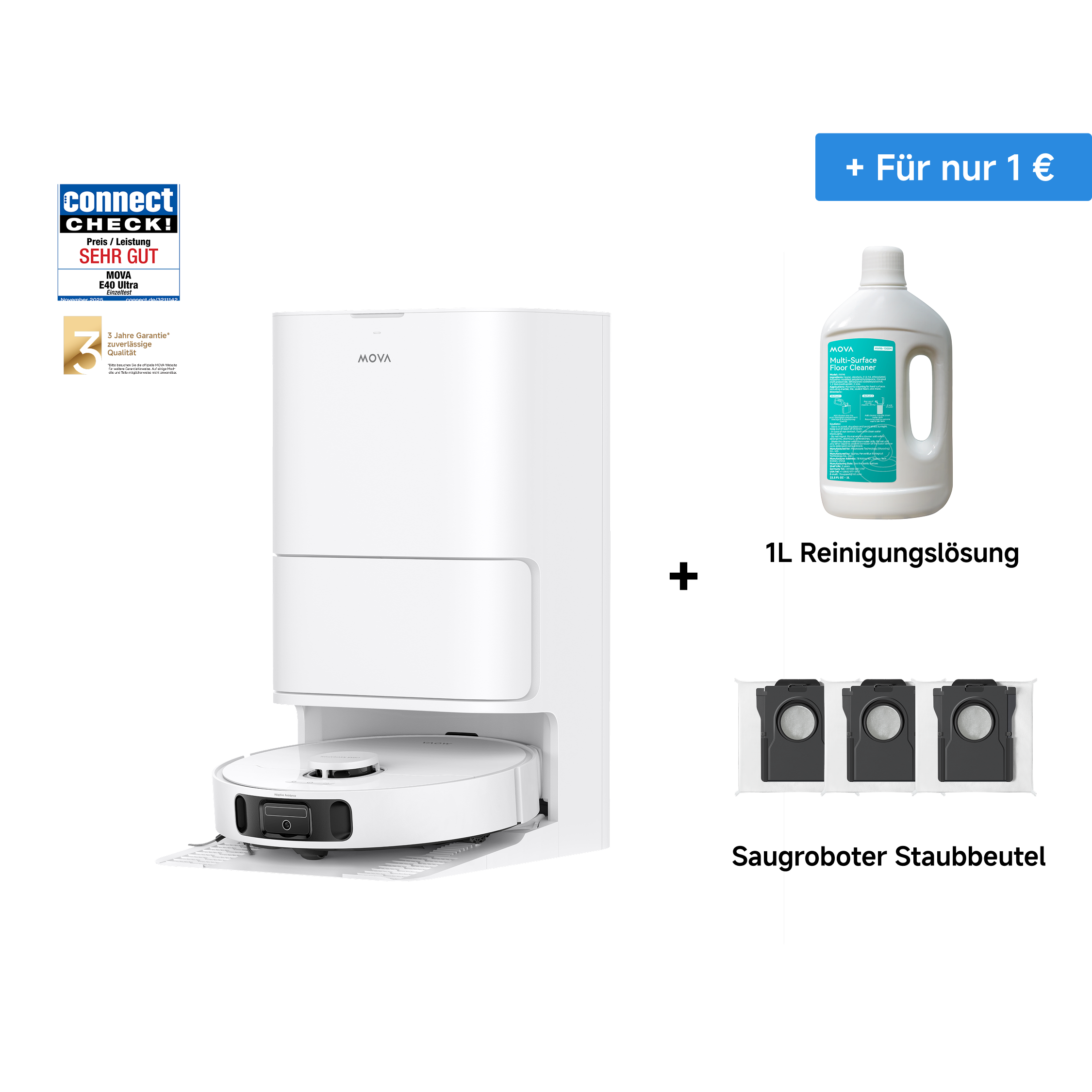 MOVA E40 Ultra Saugroboter
