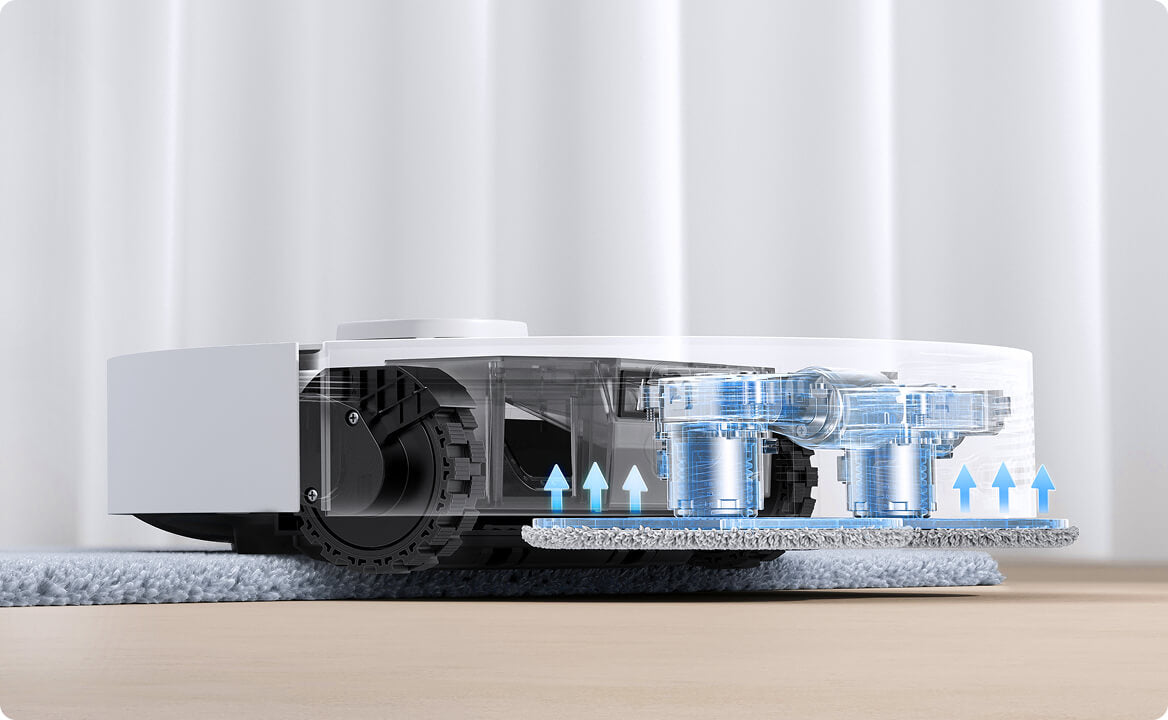 MOVA E40 Ultra Ultraschall-Teppicherkennung