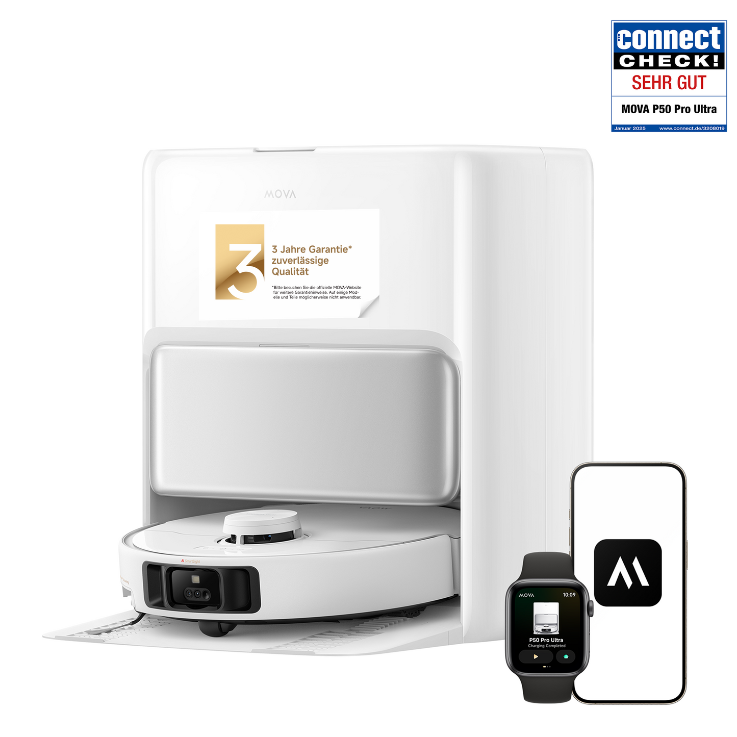 MOVA P50 Pro Ultra Saugroboter