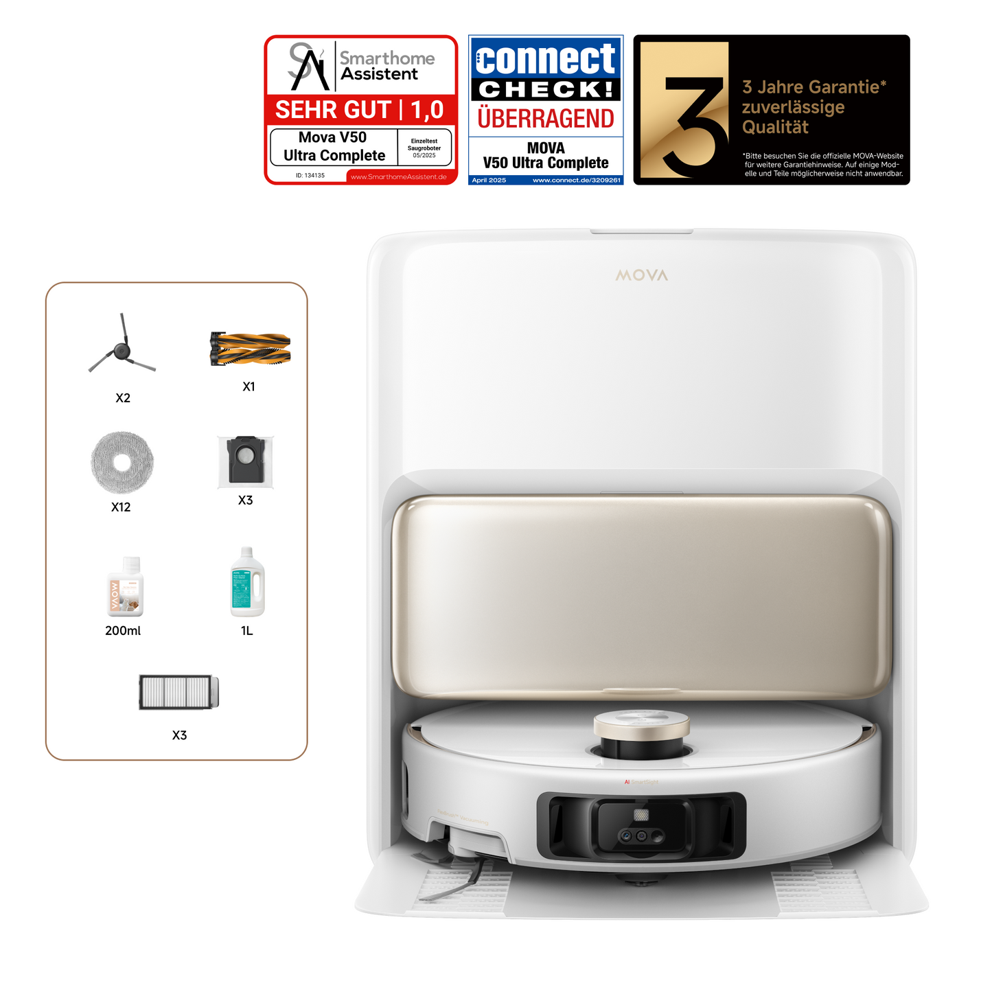 MOVA V50 Ultra Complete Saugroboter