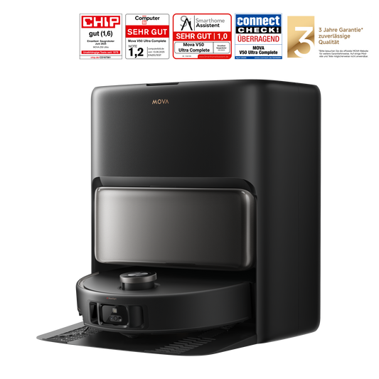 MOVA V50 Ultra Complete Saugroboter Schwarz