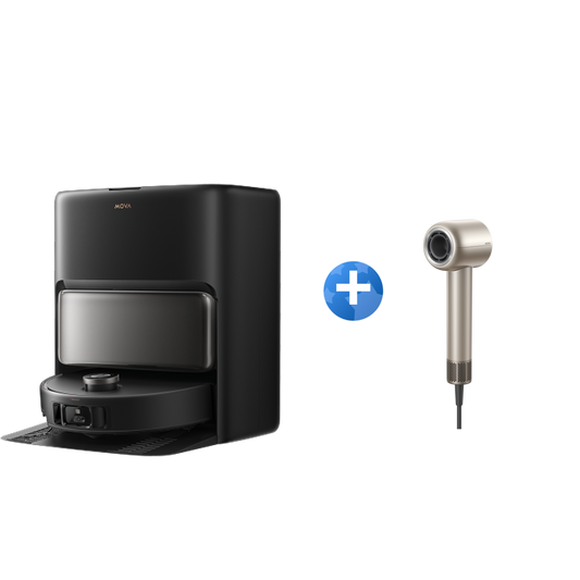 MOVA V50 Ultra Complete Saugroboter Schwarz + Shine 10 Gold