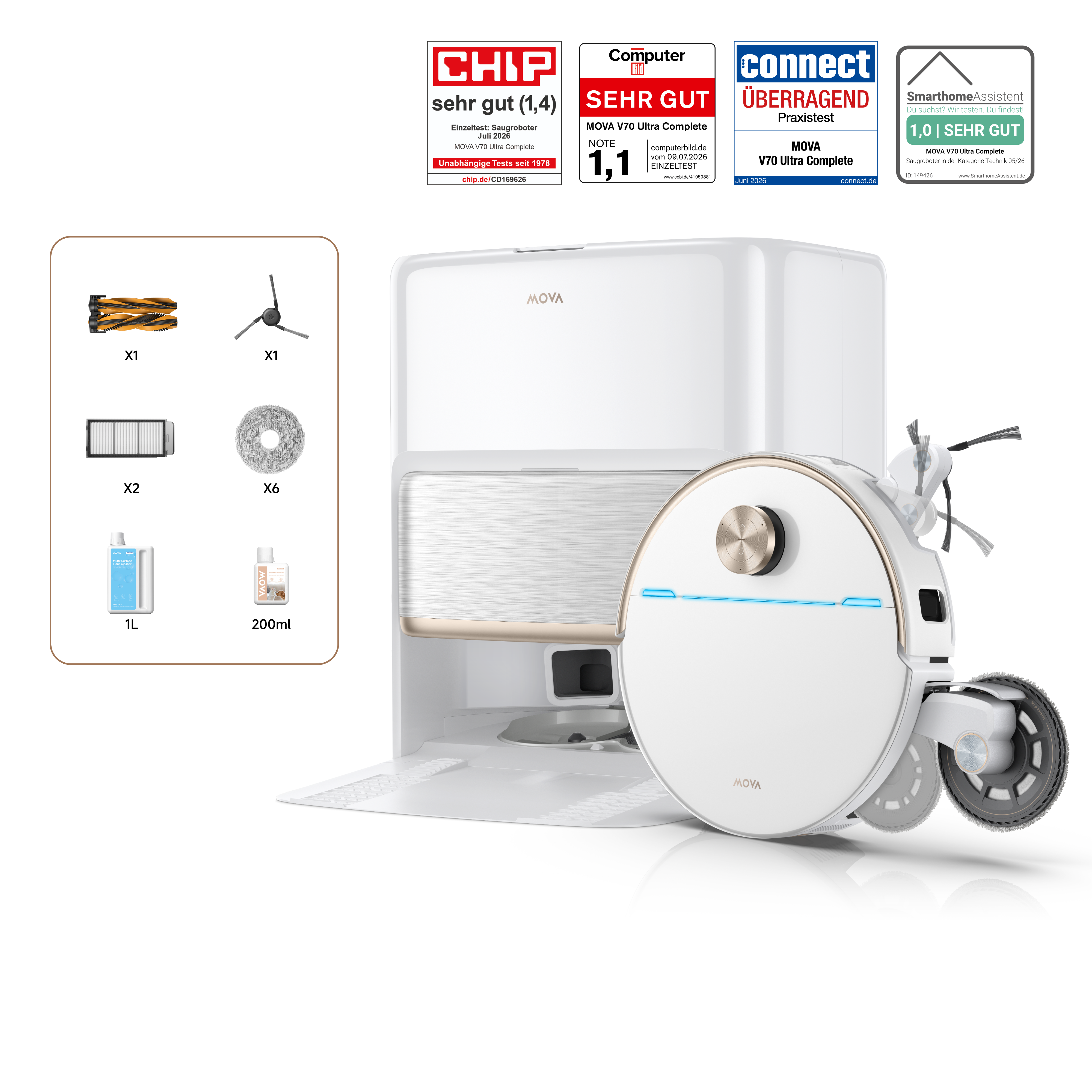 MOVA V70 Ultra Complete Saugroboter