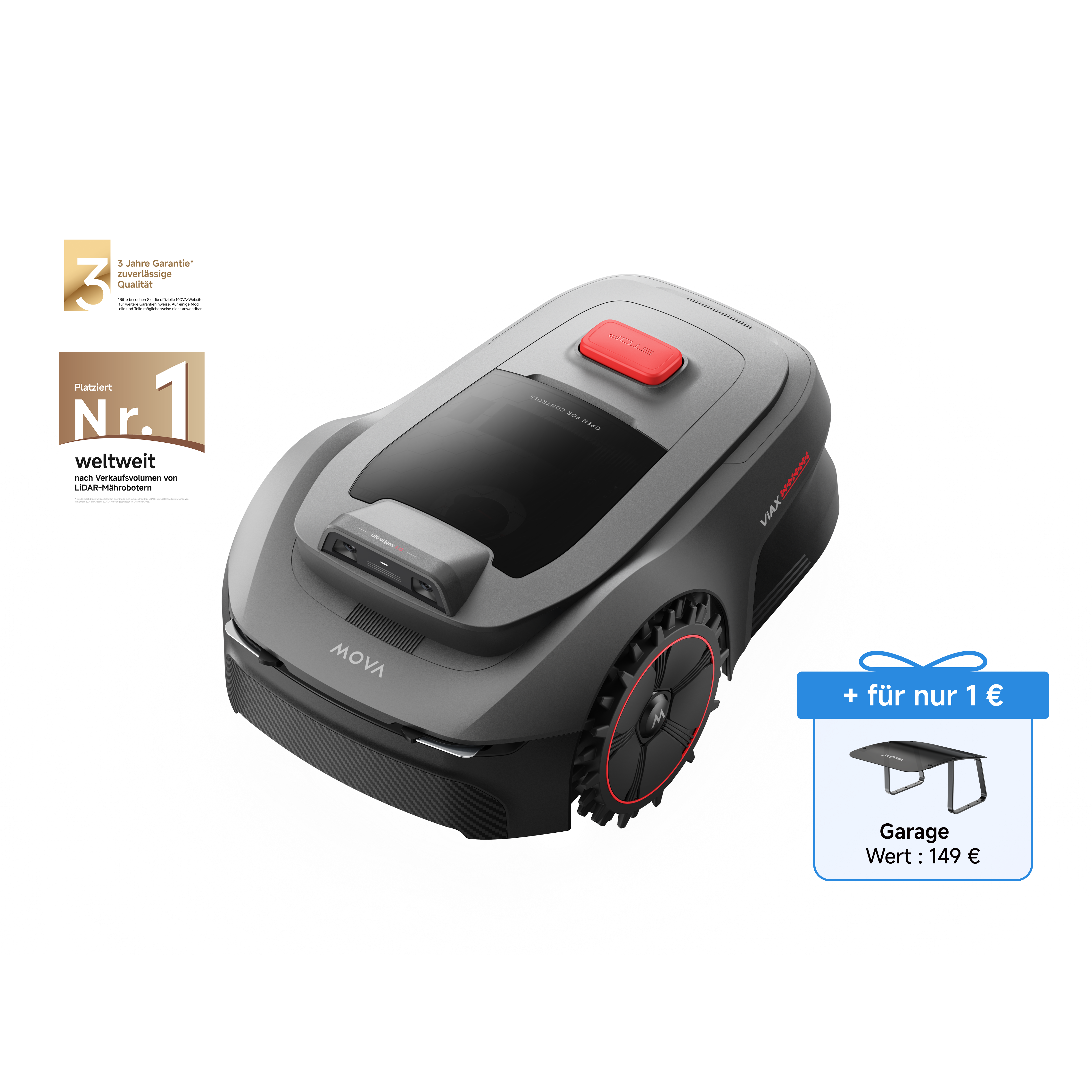MOVA ViAX 250 Mähroboter