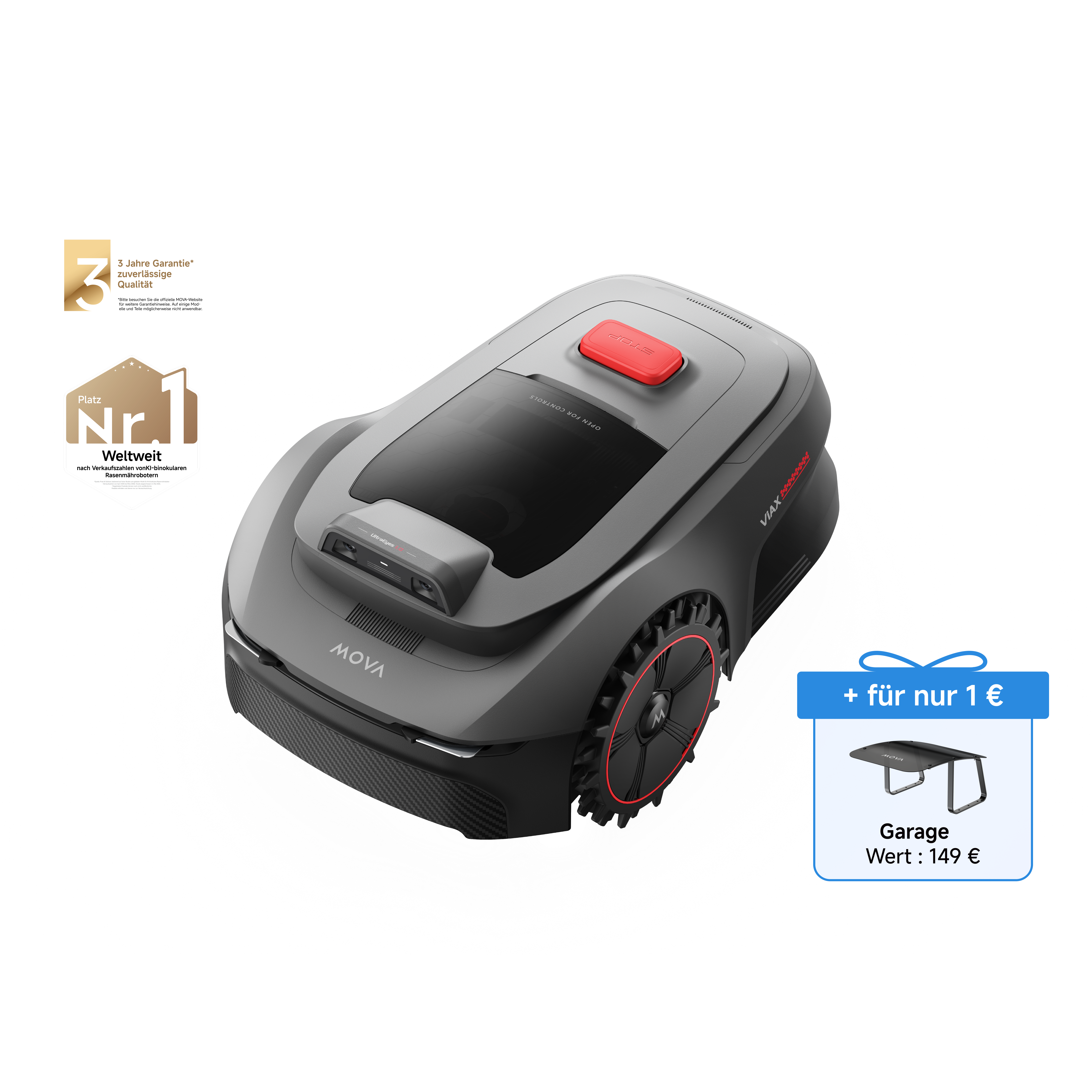 MOVA ViAX 250 Mähroboter