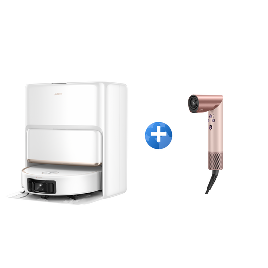 MOVA Z60 Ultra Roller Complete Saugroboter + Master 10 Haartrockner