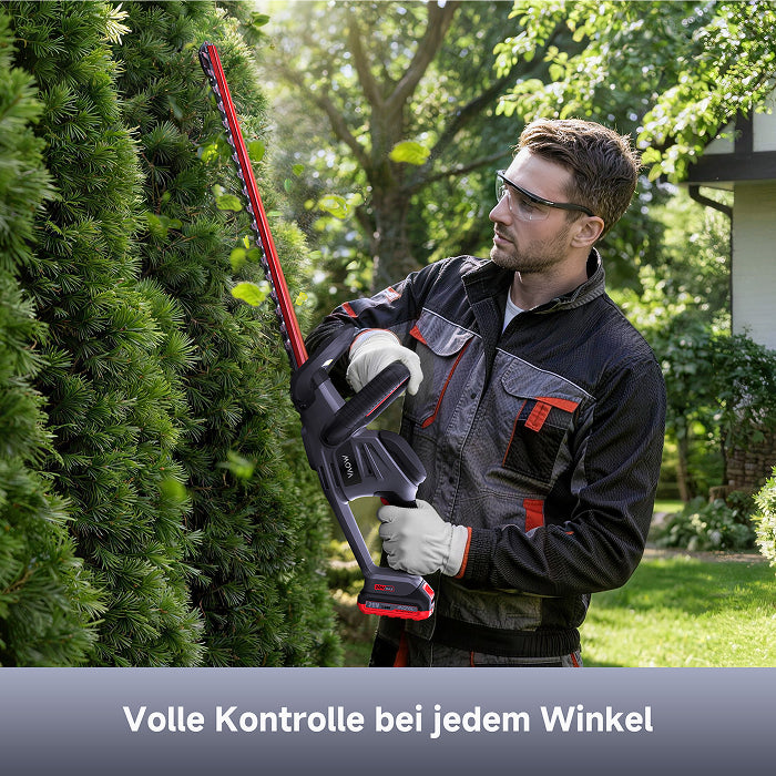 Akku-Heckenschere 20 V und 55 cm
