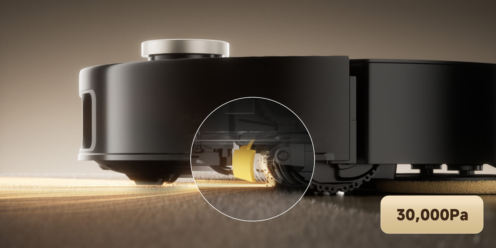 mova mobius 60 dringt tief in teppichfasern ein und entfernt staub