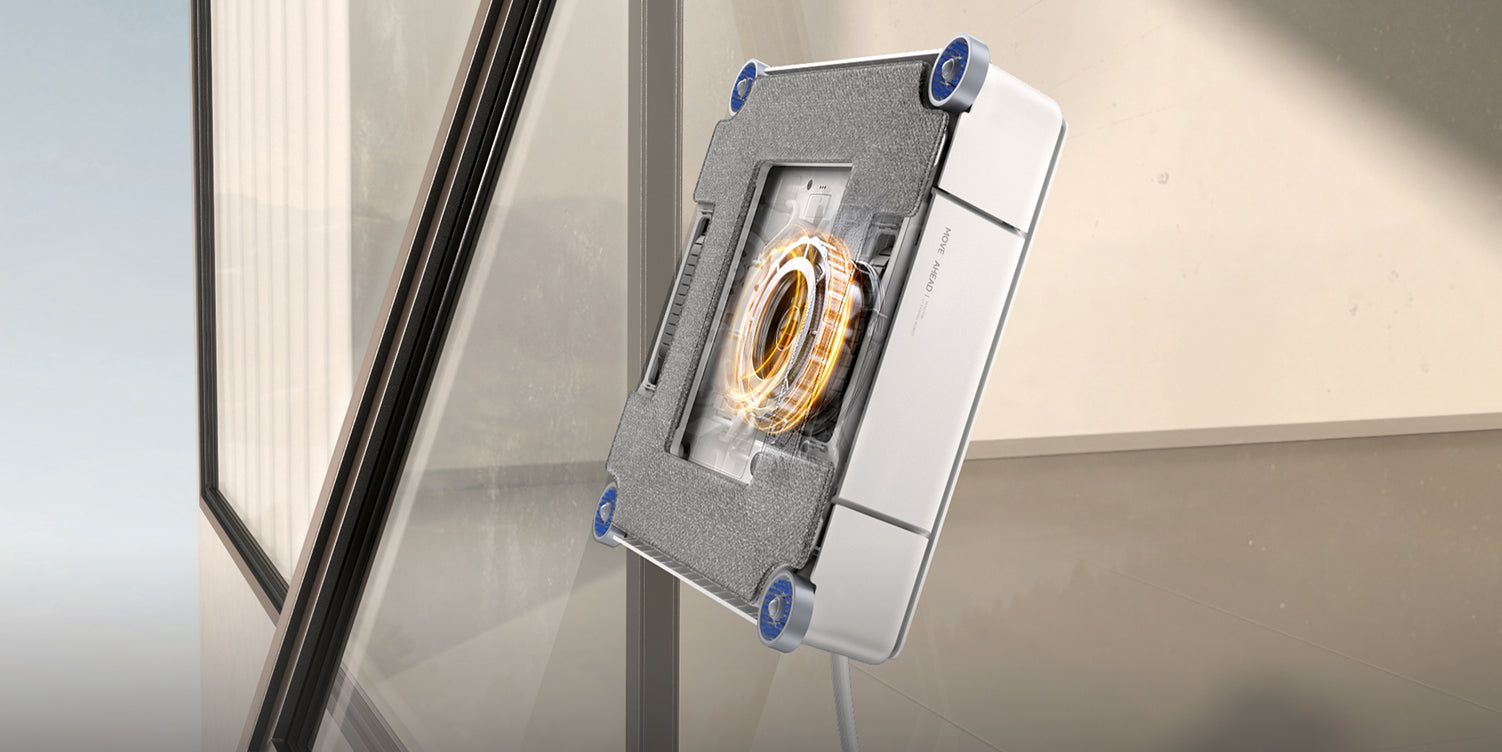 MOVA T1 Station Fensterputzroboter Schräglage (bis zu -45°)