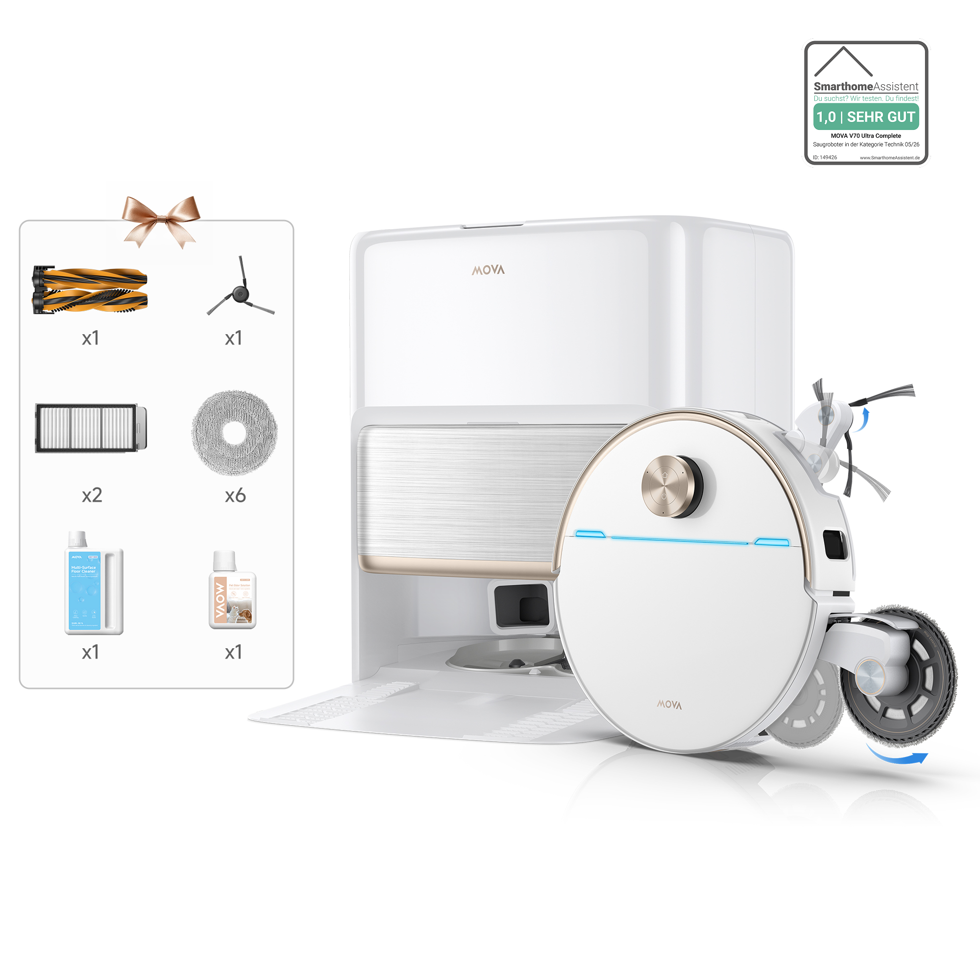 MOVA V70 Ultra Complete Saugroboter