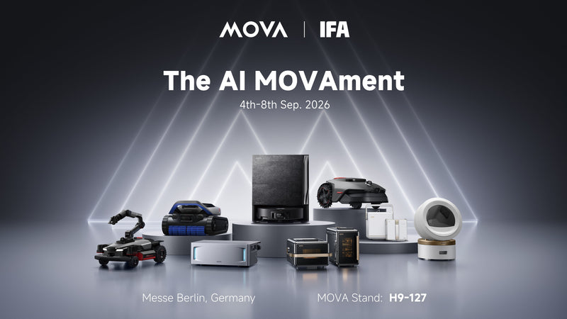 „The AI MOVAment“: MOVA präsentiert auf der IFA 2026 die Zukunft des intelligenten Wohnens mit KI