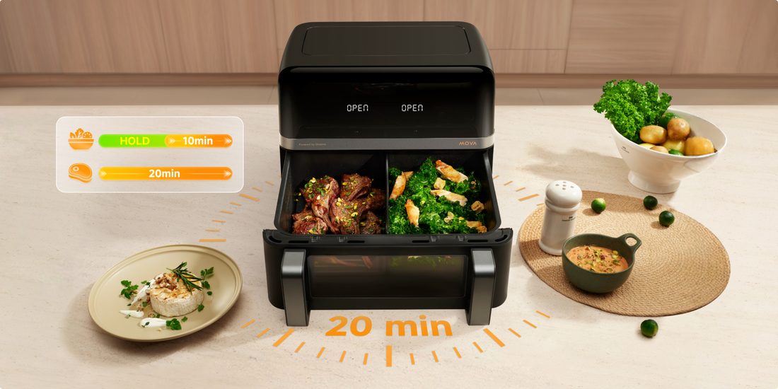 mova fd20 pro heißluftfritteuse