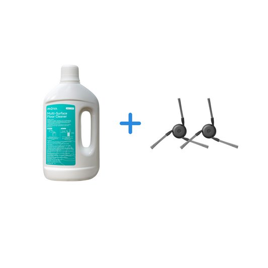1L Reinigungslösung + Seitenbürste für MOVA P50/P70 Pro Ultra
