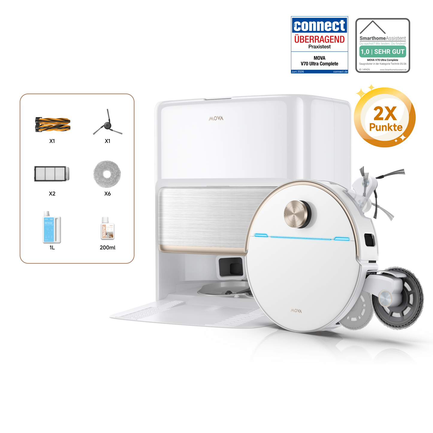 MOVA V70 Ultra Complete Saugroboter