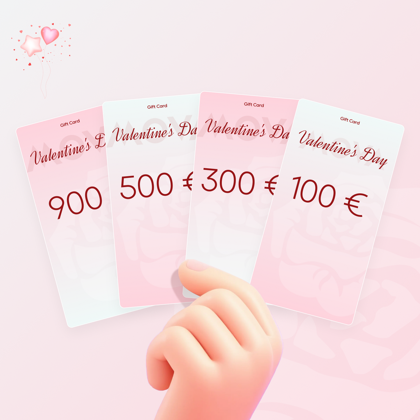 Valentinstag Geschenkkarten Special