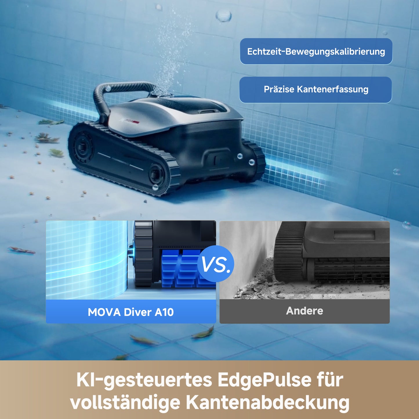 MOVA Diver A10 Poolroboter