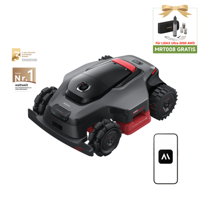 MOVA LiDAX Ultra AWD-Serie Mähroboter