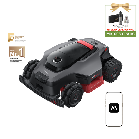 MOVA LiDAX Ultra AWD-Serie Mähroboter