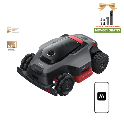 MOVA LiDAX Ultra AWD-Serie Mähroboter
