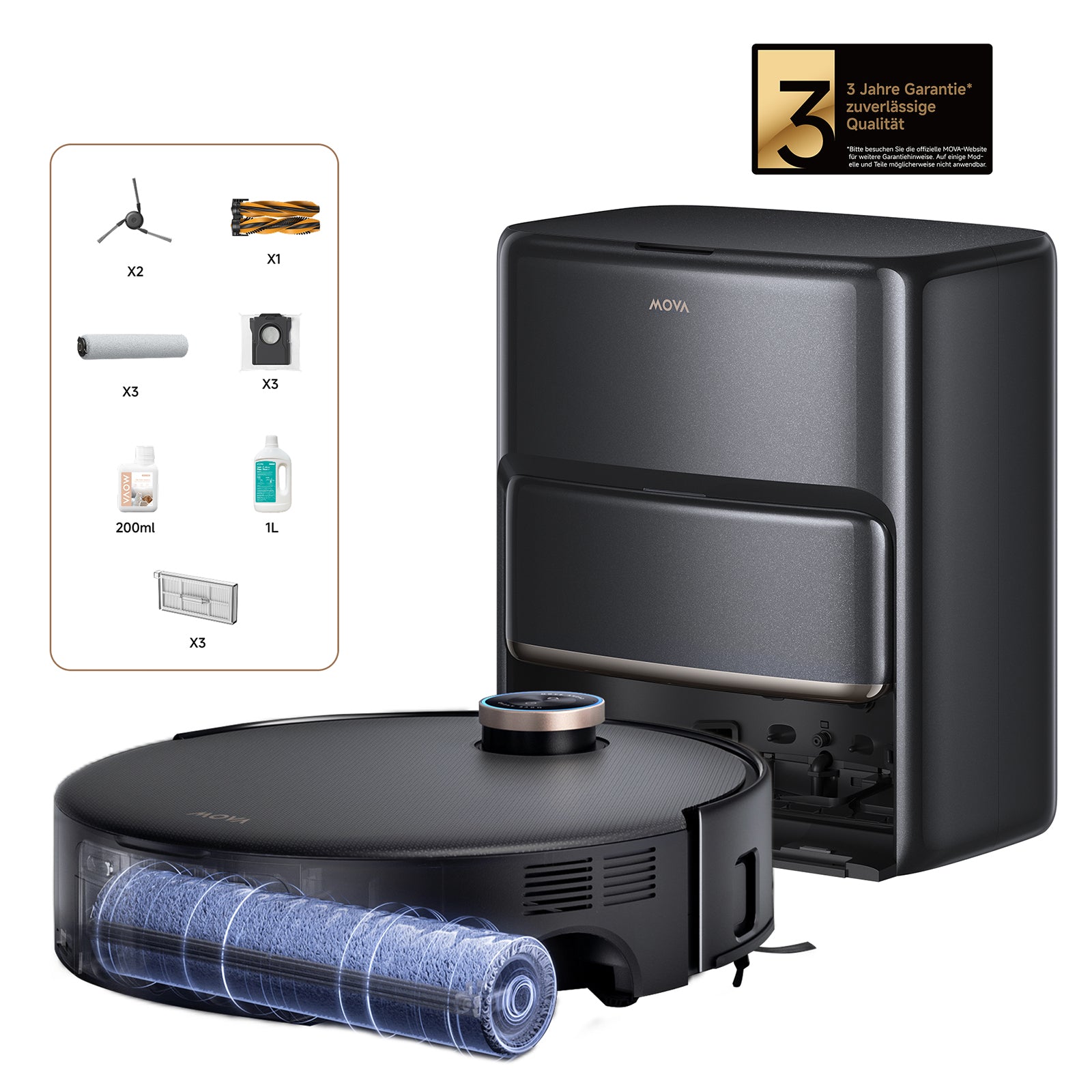 MOVA Z60 Ultra Roller Complete