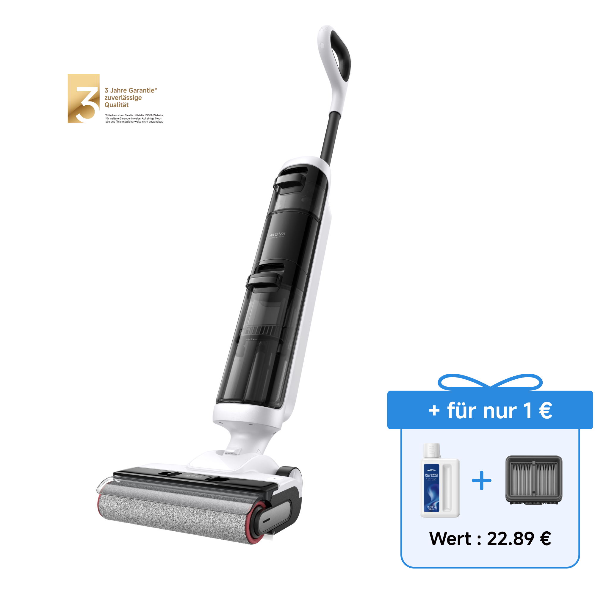 MOVA K20 Nass- und Trockensauger