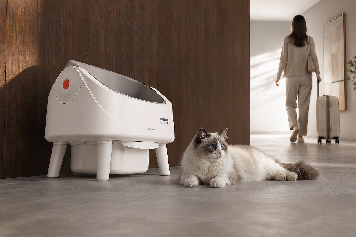 MOVA LB10 Air selbstreinigende Katzentoilette 15 Tage schaufelfrei