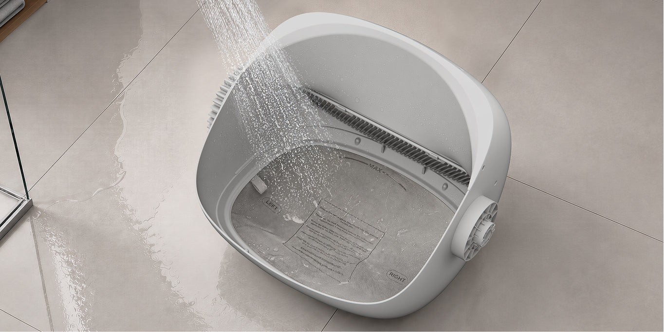 MOVA LB10 Air selbstreinigende Katzentoilette Wenig Aufwand, mehr Hygiene für Ihre Katze.