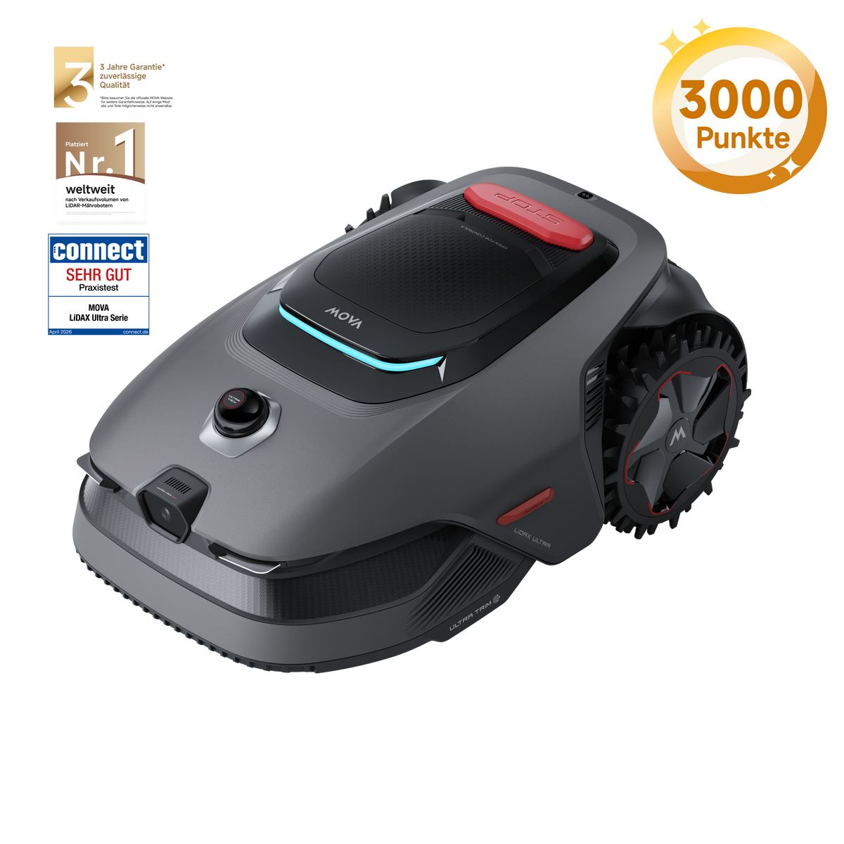 MOVA LiDAX Ultra Series Robotermäher
