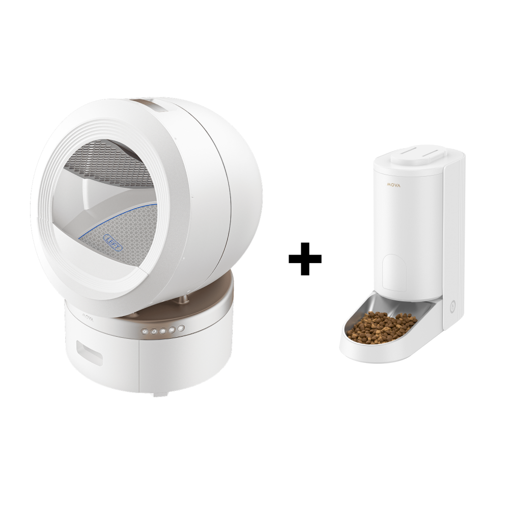 MOVA MeowgicPod LR10 Prime – Intelligente Katzentoilette + PF10 Pro