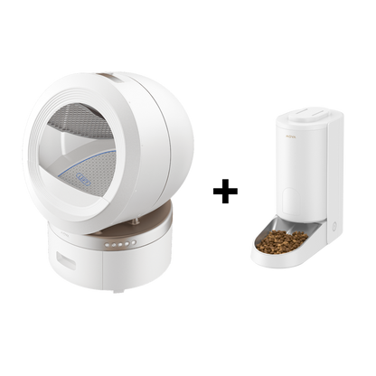 MOVA MeowgicPod LR10 Prime – Intelligente Katzentoilette + PF10 Pro