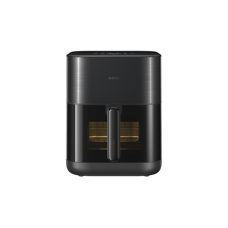 mova fd10 pro heißluftfritteuse schwarz