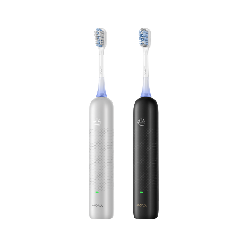 mova fresh pro elektrische zahnbürste weiß und schwarz
