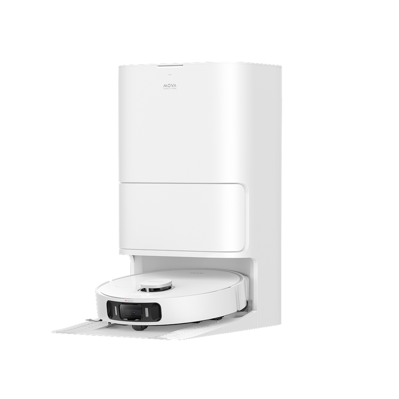 mova s20 ultra roboterstaubsauger weiß mit station