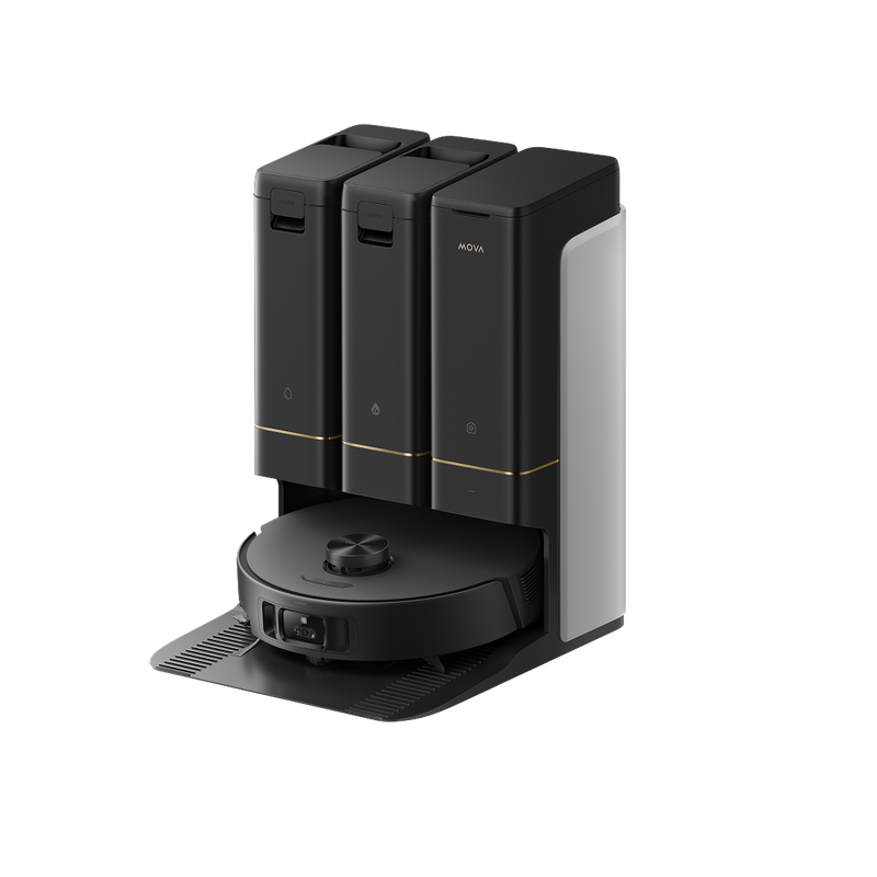 mova z50 roboterstaubsauger weiß mit station