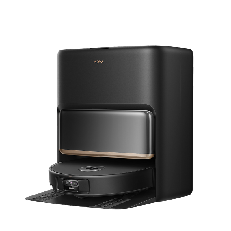 mova p50s roboterstaubsauger schwarz mit station