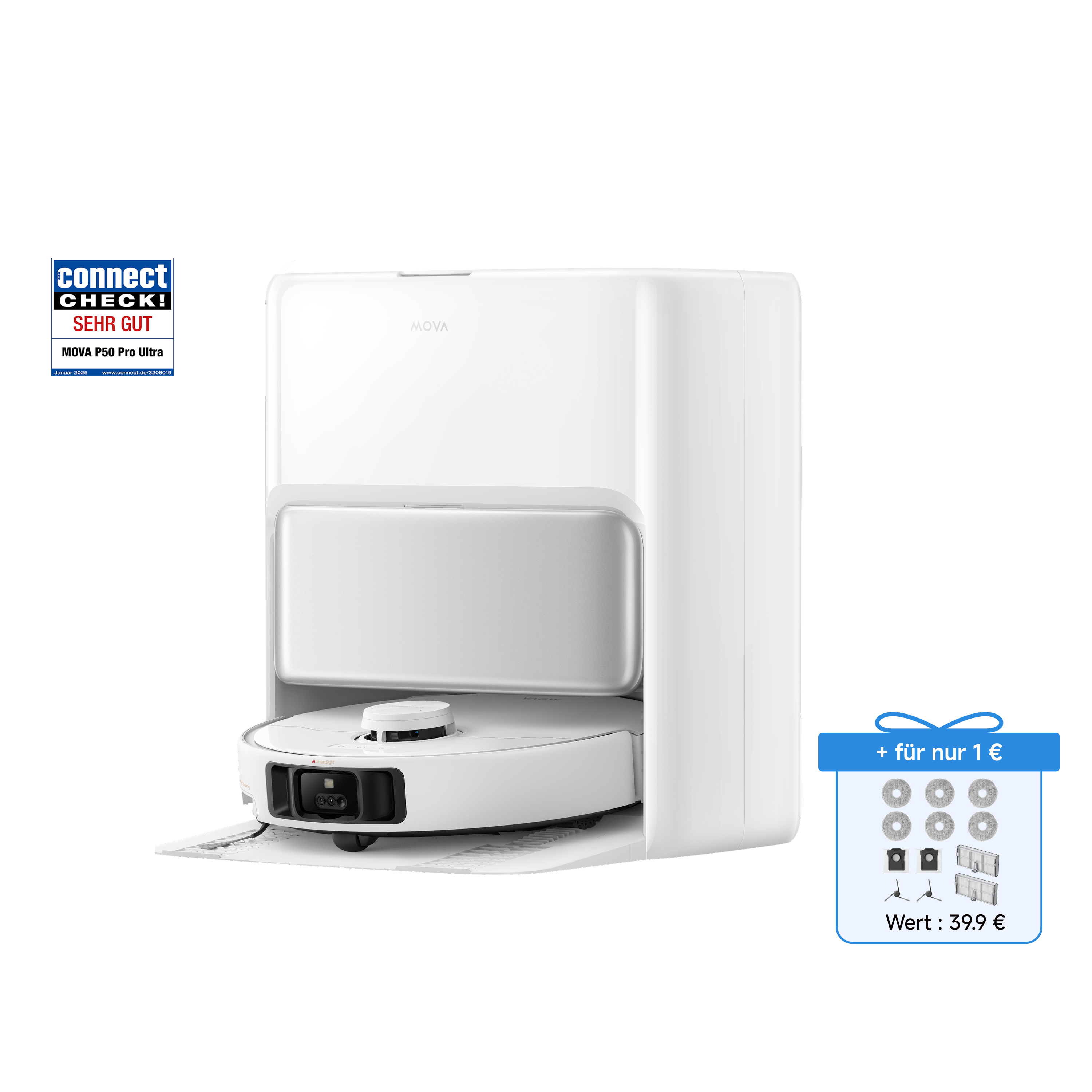 MOVA P50 Pro Ultra Saugroboter