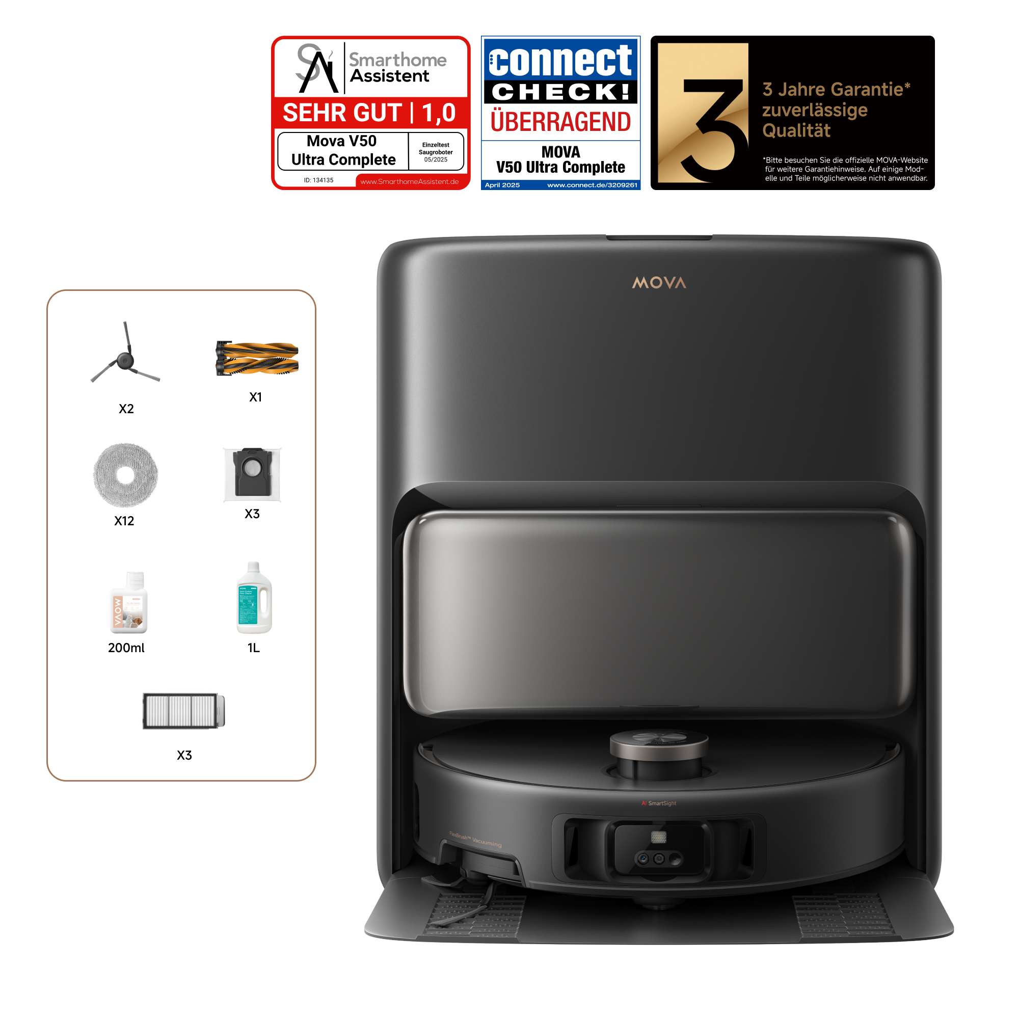 MOVA V50 Ultra Complete Saugroboter