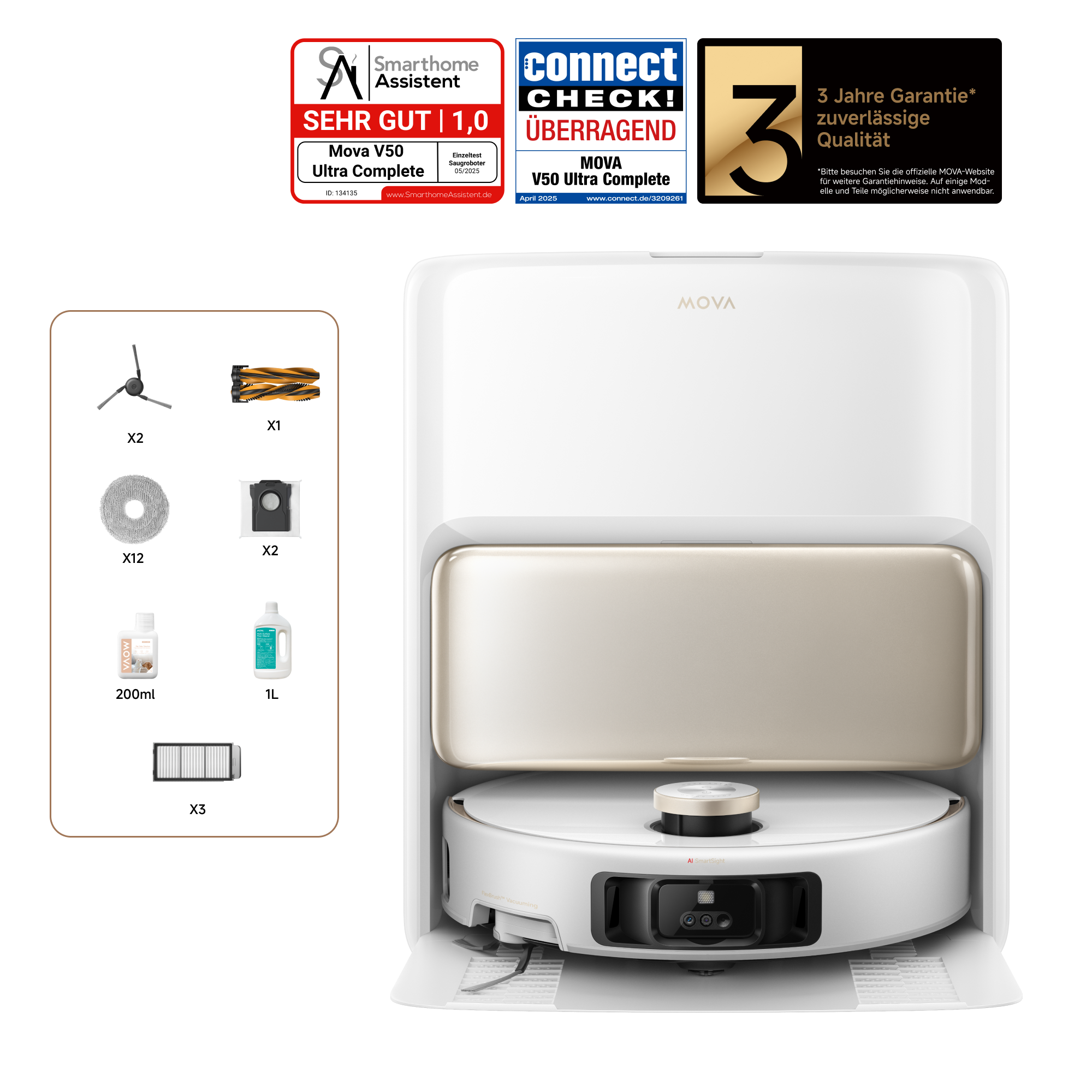 MOVA V50 Ultra Complete Saugroboter