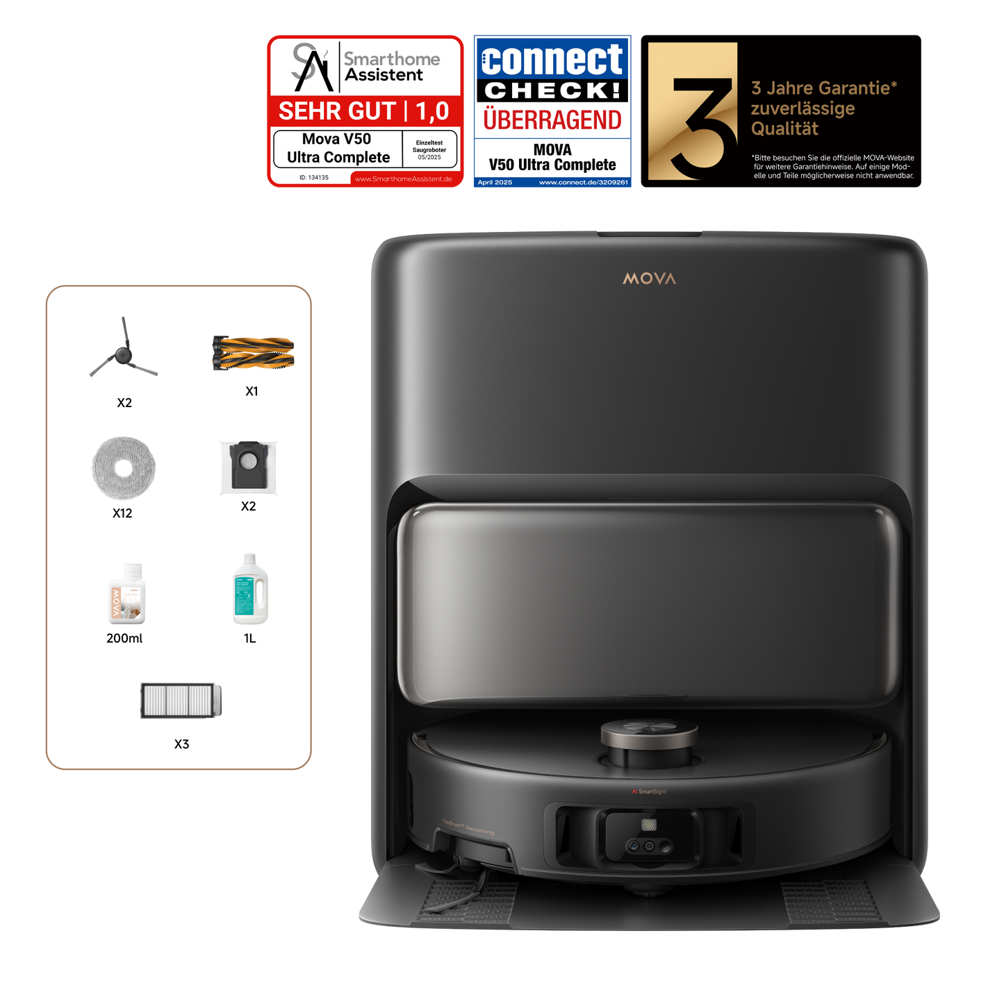 MOVA V50 Ultra Complete Saugroboter