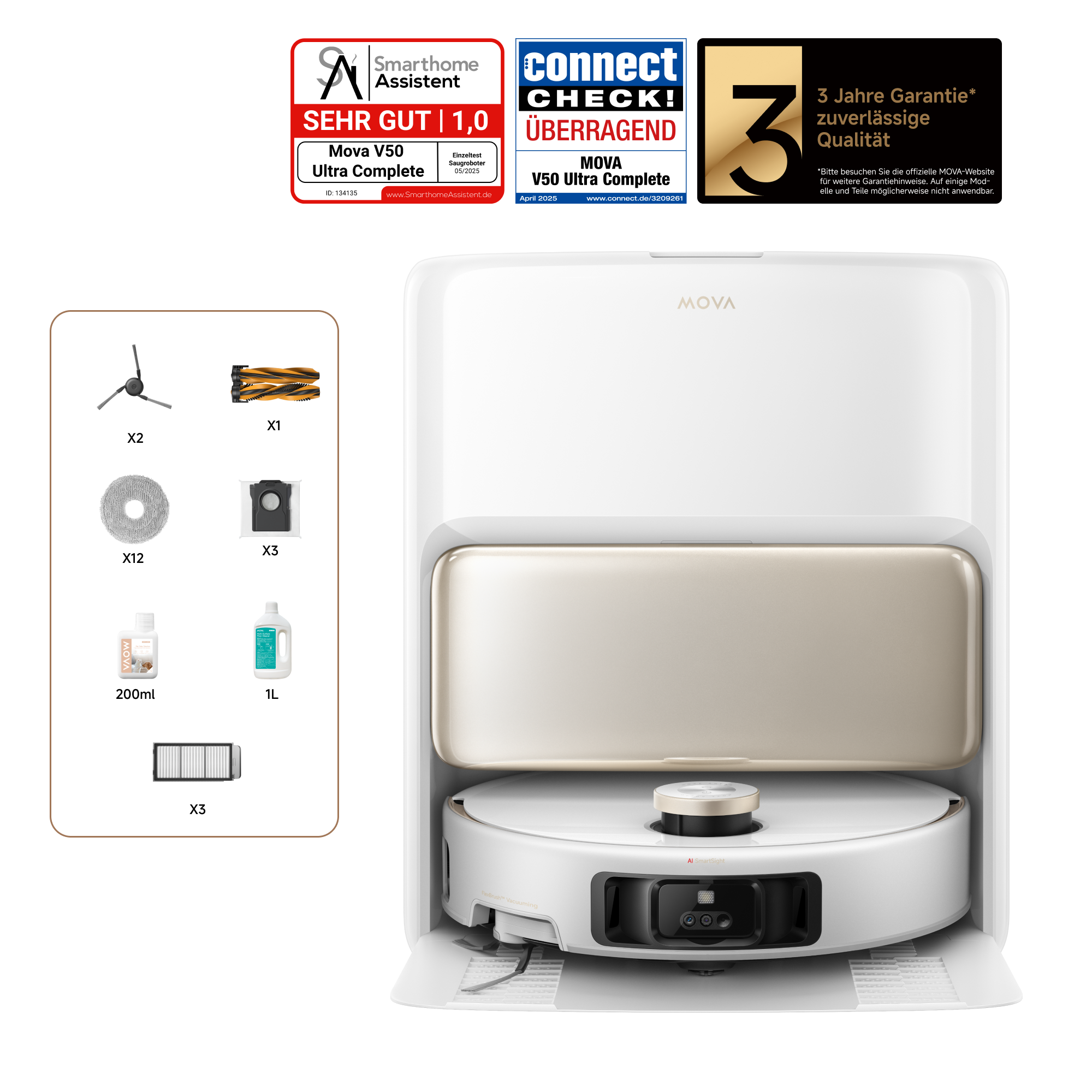 MOVA V50 Ultra Complete Saugroboter