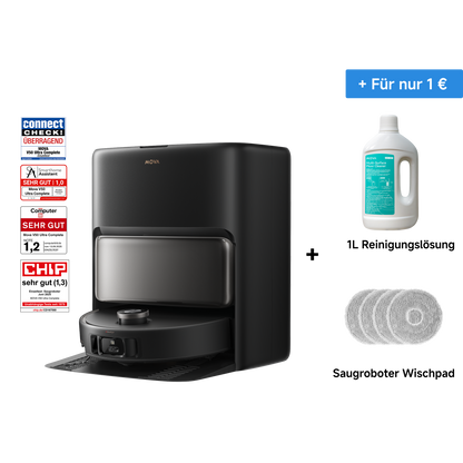 MOVA V50 Ultra Complete Saugroboter Schwarz