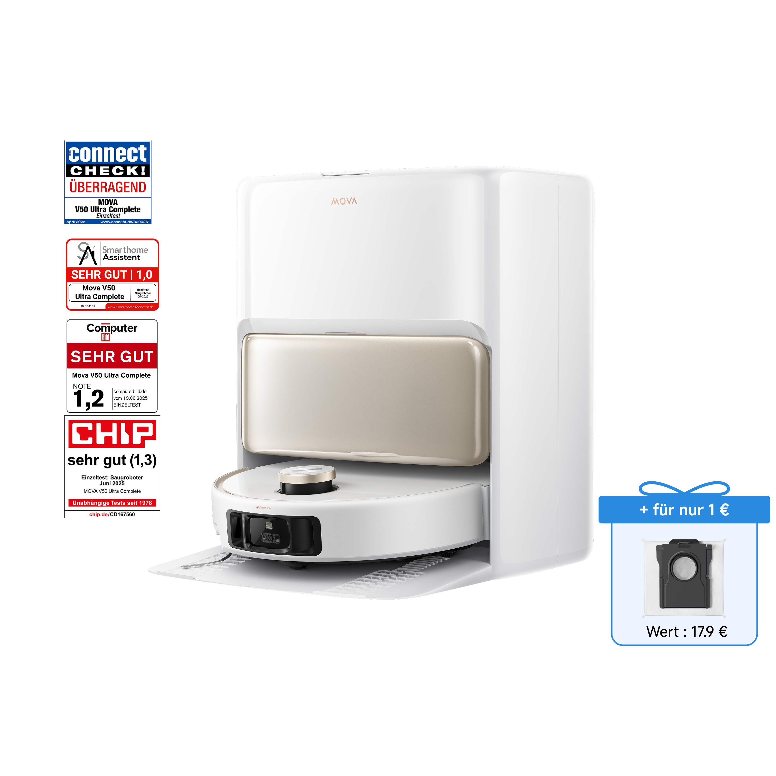 MOVA V50 Ultra Complete Saugroboter