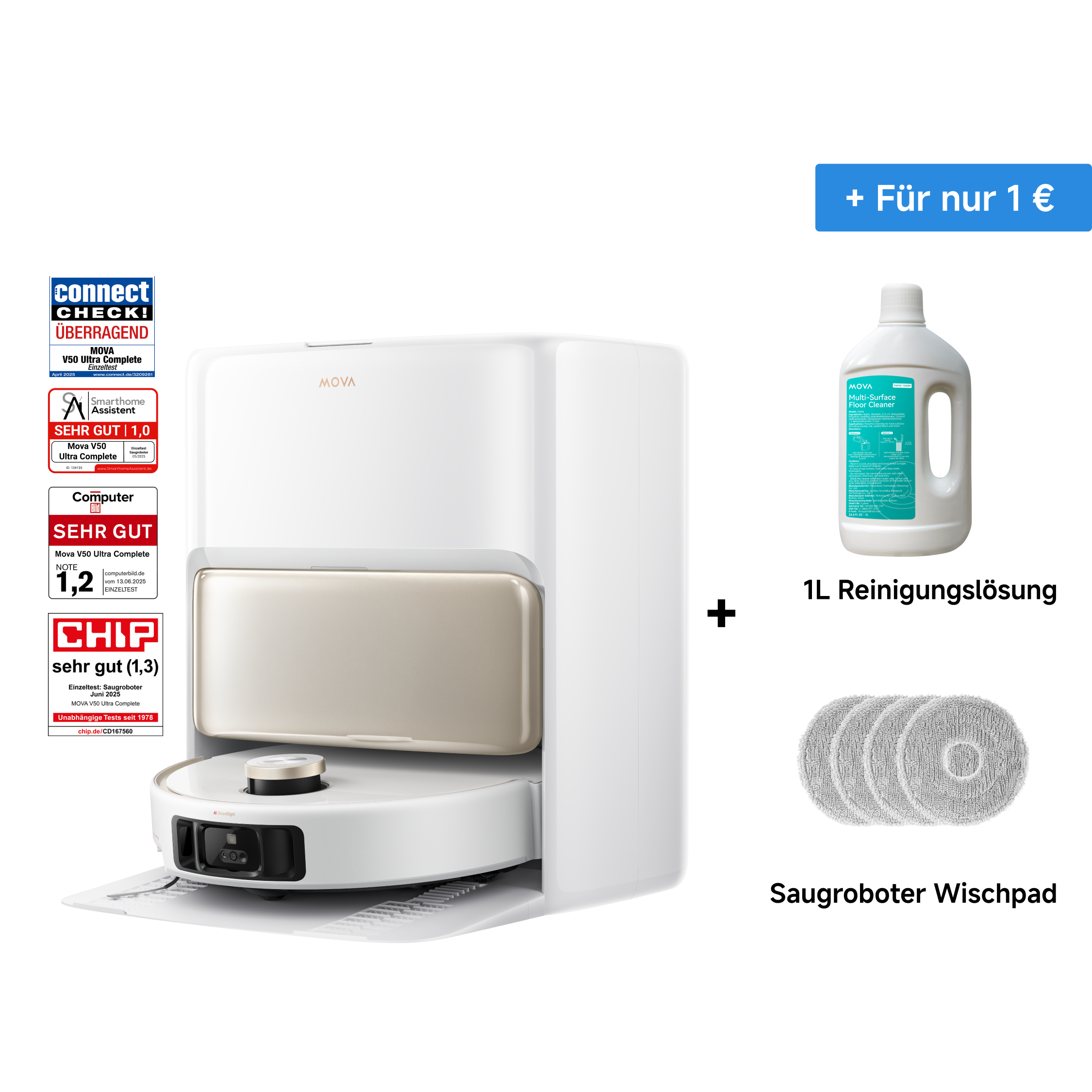 MOVA V50 Ultra Complete Saugroboter