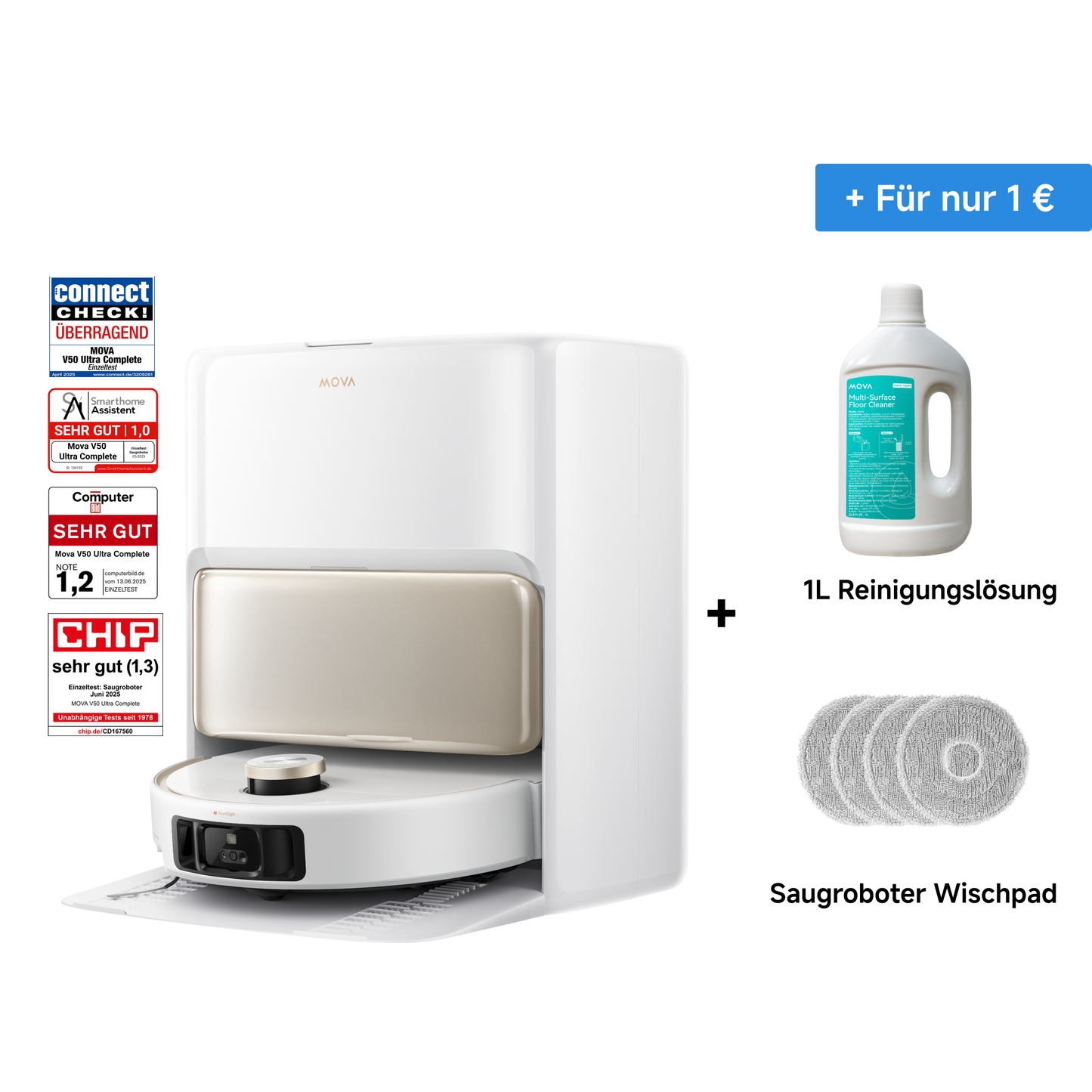 MOVA V50 Ultra Complete Saugroboter
