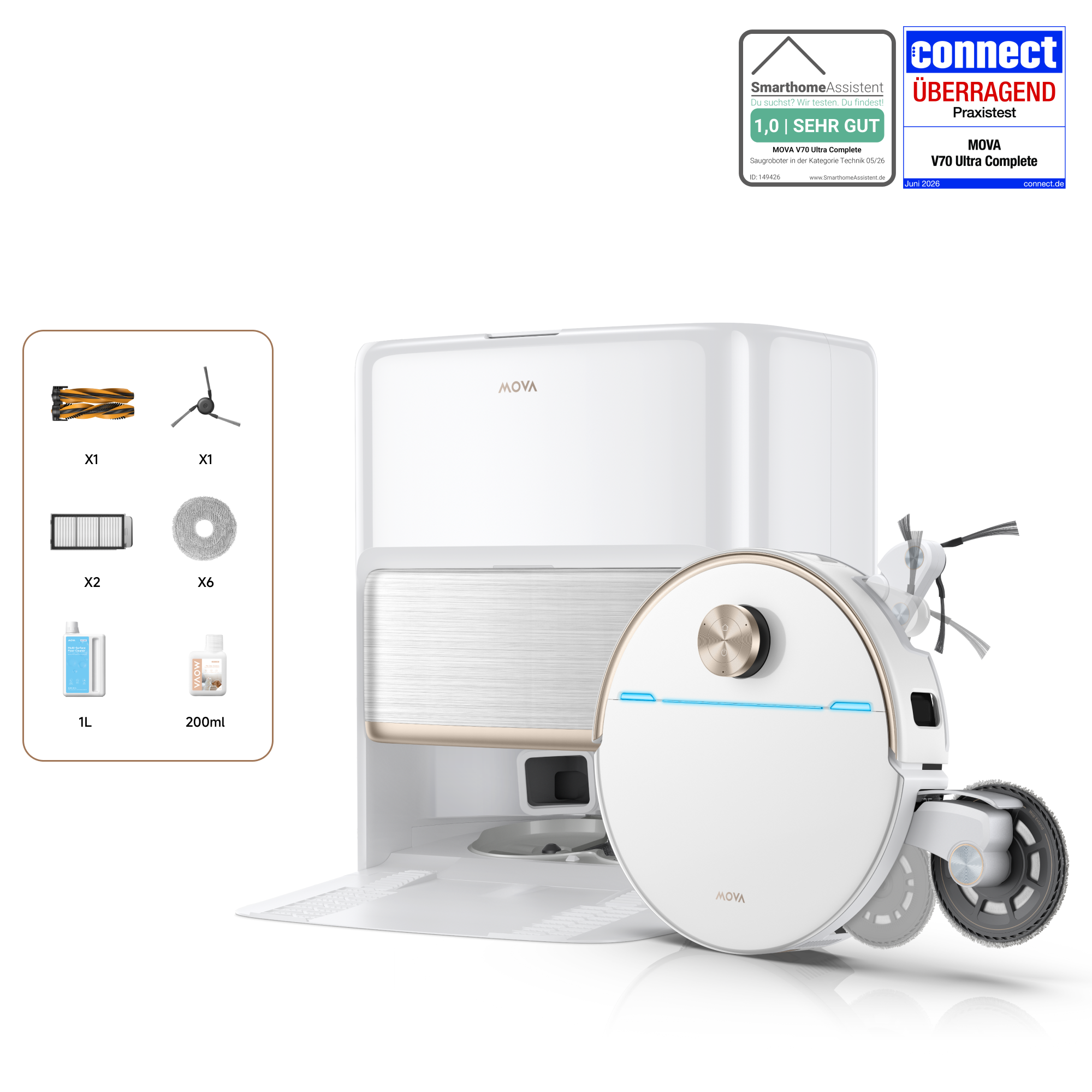 MOVA V70 Ultra Complete Saugroboter